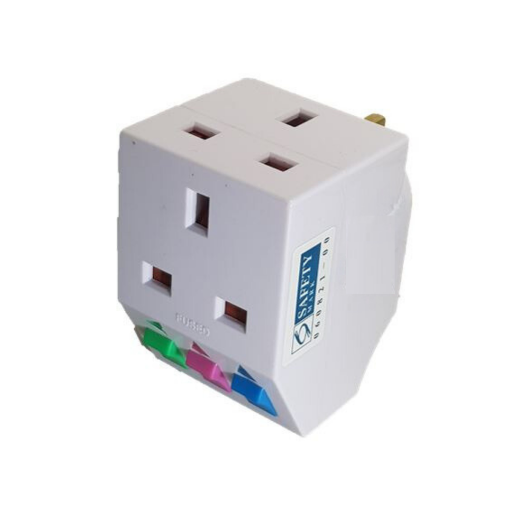 CK8198 3 WAY ADAPTOR WITH SWITCH - Juan Kuang (Pte) Ltd