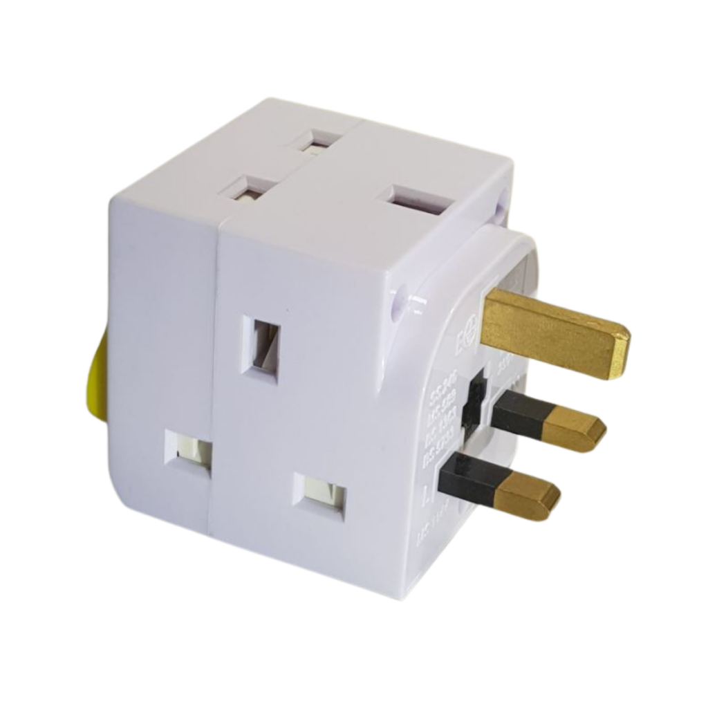 CK8663 3 WAY ADAPTOR WITH SWITCH - Juan Kuang (Pte) Ltd